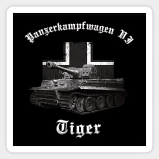 Panzerkampfwagen VI Tiger German Tank Magnet